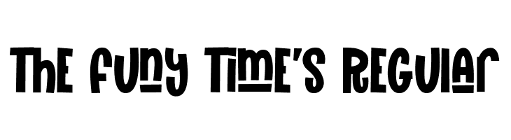 The Funy Time's Regular  Fuentes Gratis Descargar