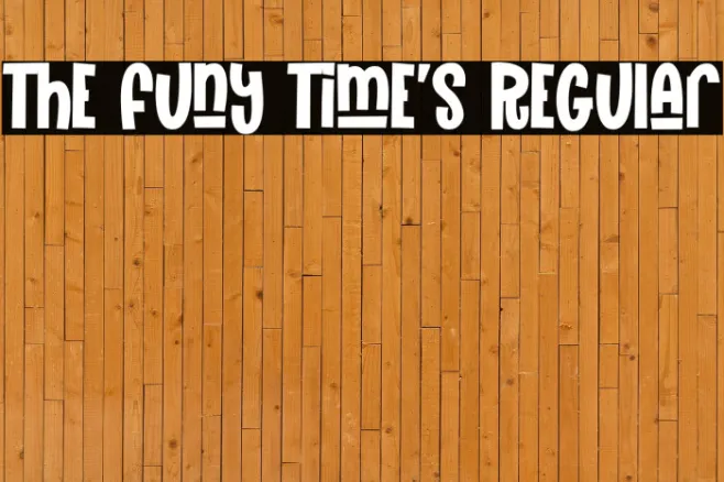 The Funy Time's Regular Example 1
