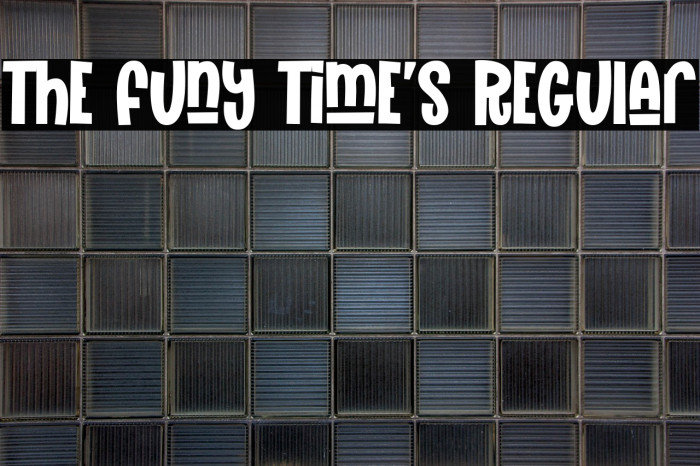 The Funy Time's Regular Example 3