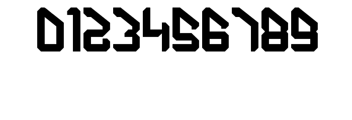 The Futurist Font OTHER CHARS