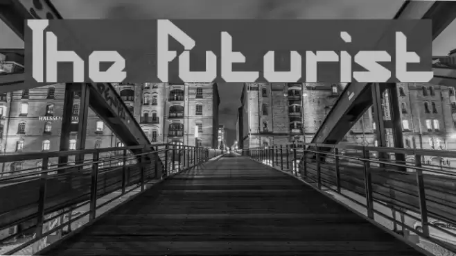 The Futurist Font examples