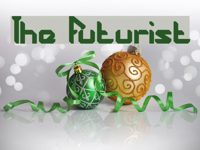 The Futurist Font examples