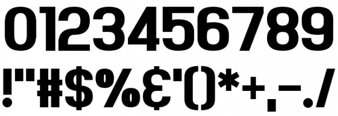 The Gaeilge Kids Font OTHER CHARS