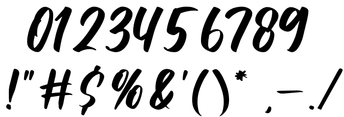 The Galaxy Font OTHER CHARS