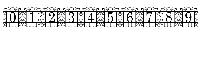 The Garden Font OTHER CHARS