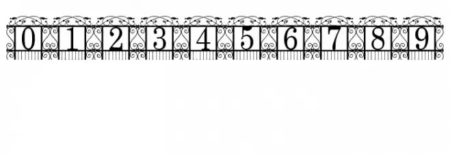 The Garden Font OTHER CHARS