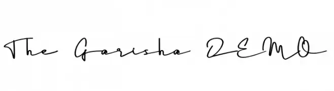 The Garisha DEMO  Fuentes Gratis Descargar