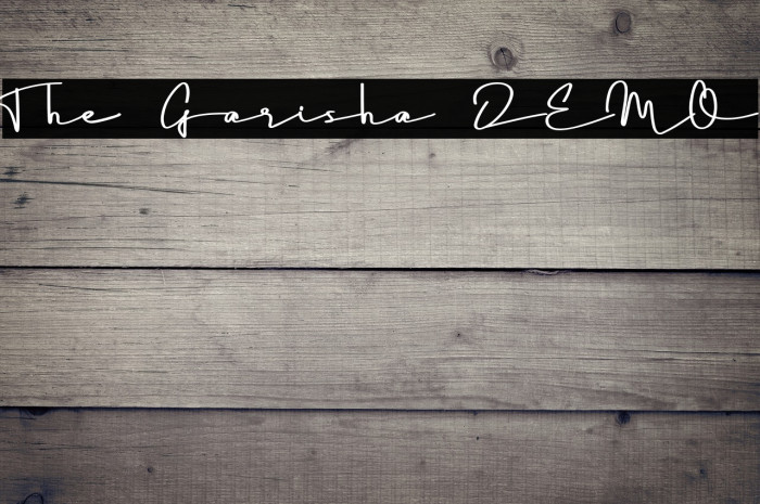 The Garisha DEMO Example 1