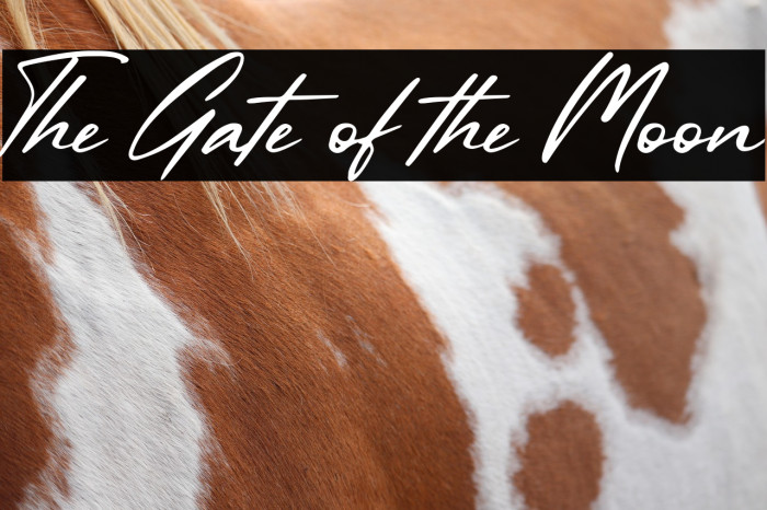 The Gate of the Moon Example 3