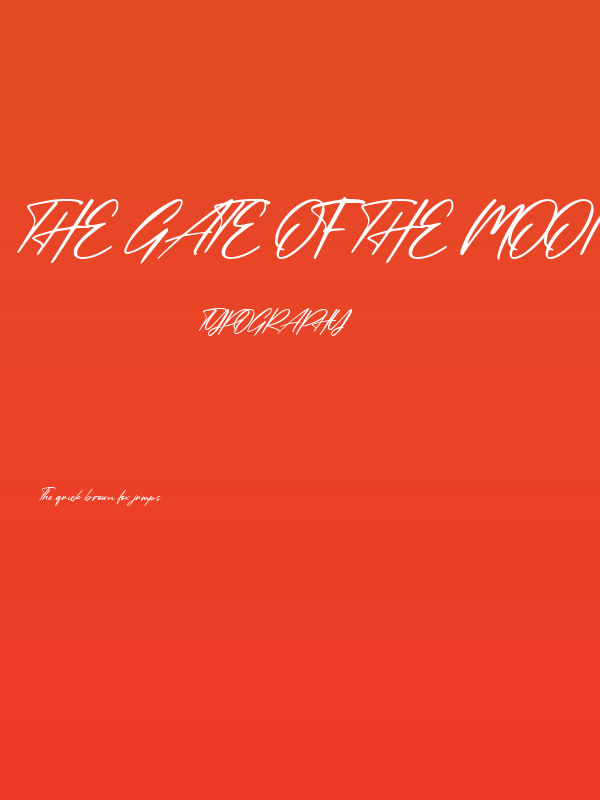 The Gate of the Moon Poster