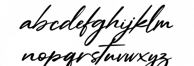 The Gate of the Moon Schriftart Kleinbuchstaben