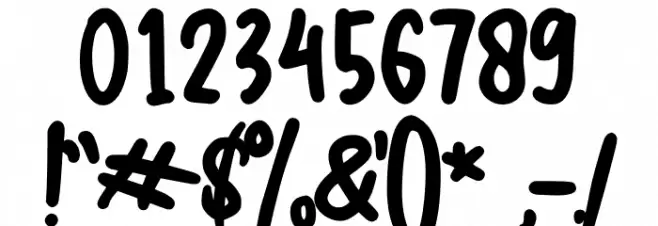 The Generous 字体 其它煤焦