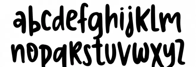 The Generous 字体 小写