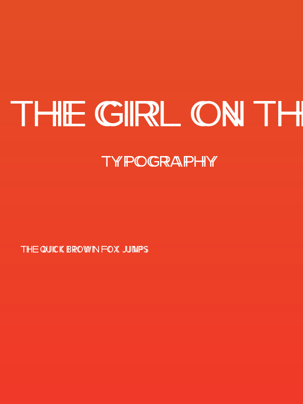 The Girl on the Train Poster