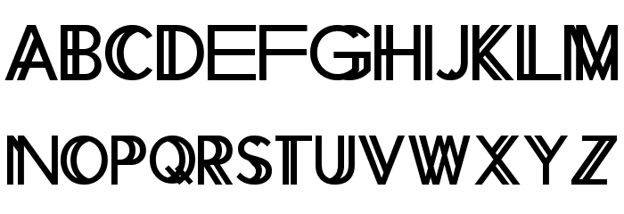 The Girl on the Train Font LOWERCASE