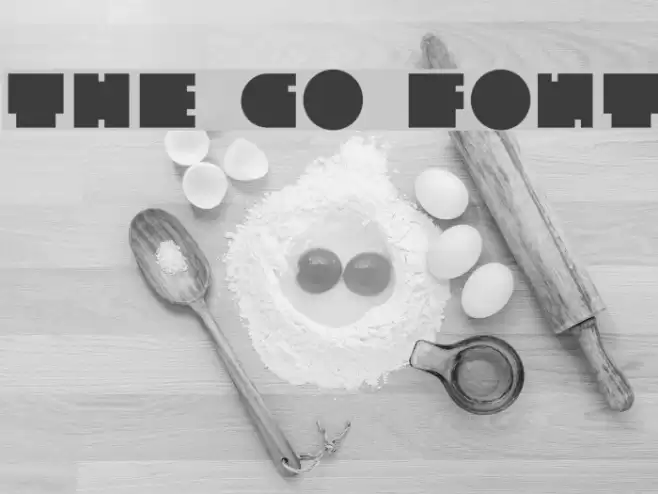 The Go Font Font examples