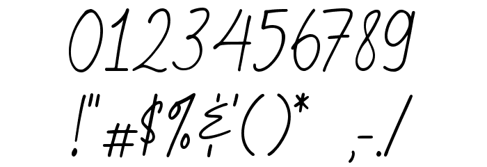 The Goblick Demo Font OTHER CHARS