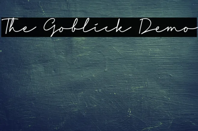 The Goblick Demo Example 2
