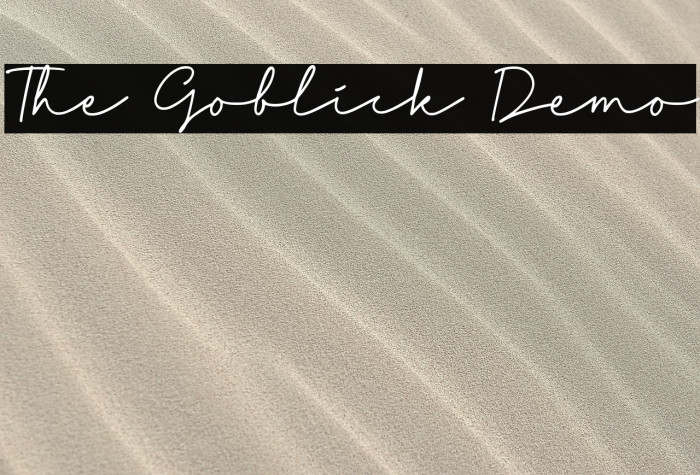 The Goblick Demo Example 3