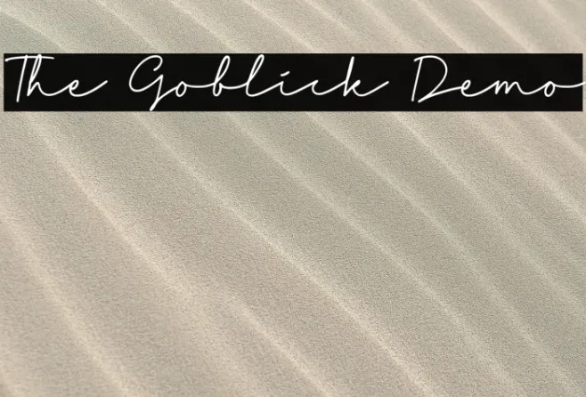 The Goblick Demo Example 3