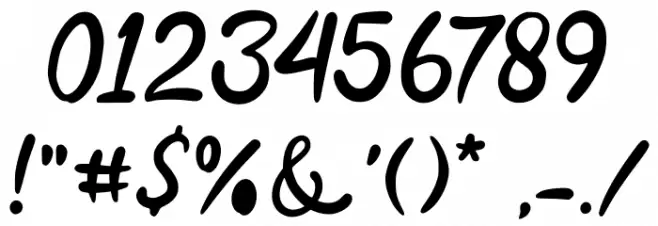 The Golden Elephant Font OTHER CHARS