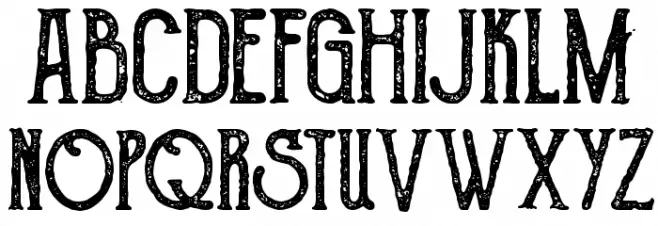 The Goldsmith Vintage Schriftart Groß