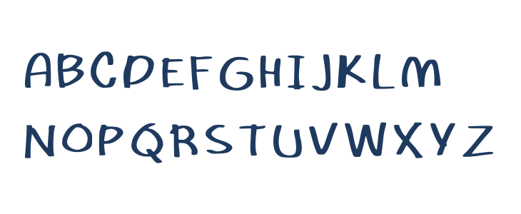 The Good Old Days Regular Uppercase