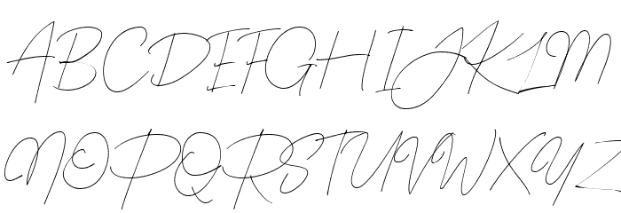The Good Stuff Demo Font UPPERCASE