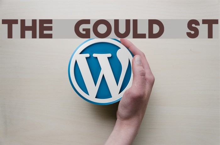 The Gould St Font examples