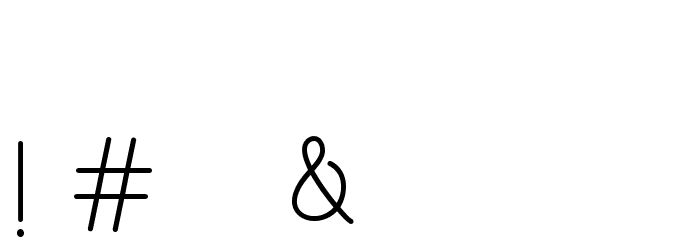 The Grateful 1 Font OTHER CHARS
