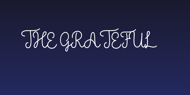 The Grateful 1 Social Header