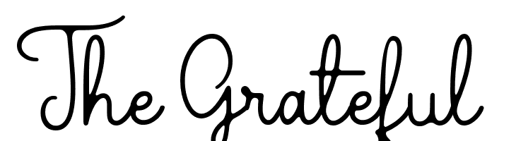The Grateful 2 Font