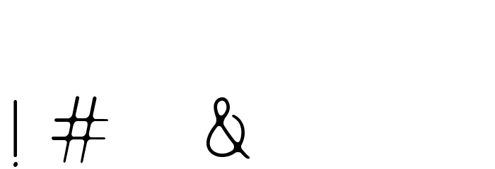 The Grateful 2 Font OTHER CHARS