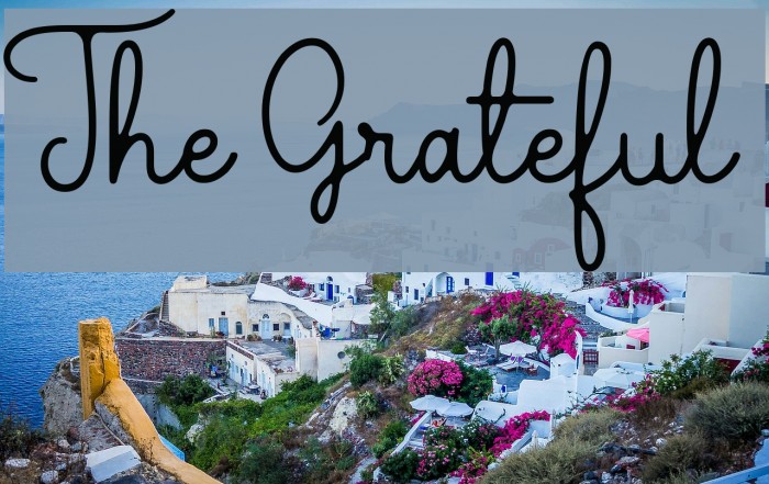 The Grateful 2 Font examples