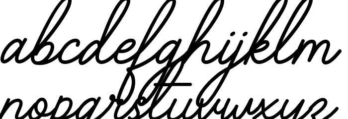 The Grateful 3 Font LOWERCASE