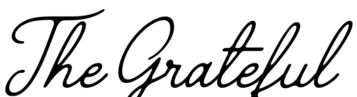 The Grateful 4  नि: शुल्क फ़ॉन्ट्स डाउनलोड