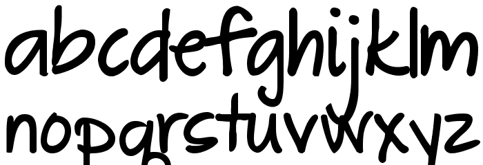 The Great Escape Bold Font LOWERCASE