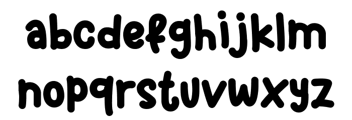 The Great Summer Handwritten Font LOWERCASE