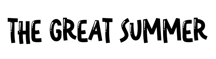 The Great Summer  les polices de caractères gratuit tlcharger