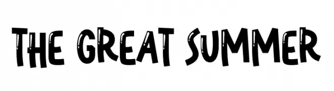 The Great Summer  Descarca Fonturi Gratis