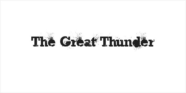 The Great Thunder Logo