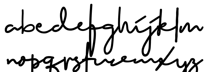 The Great Wall 2 Font LOWERCASE