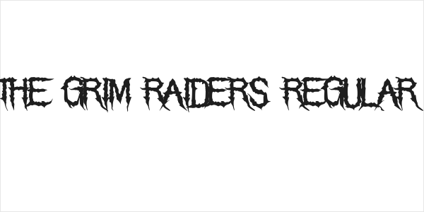 The Grim Raiders Regular Logo