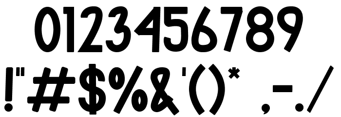 The Growqins Font OTHER CHARS