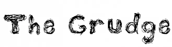 The Grudge  Скачать бесплатные шрифты
