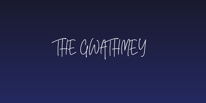 The Gwathmey Social Header