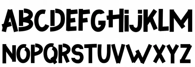 The Halloween Font OTHER CHARS