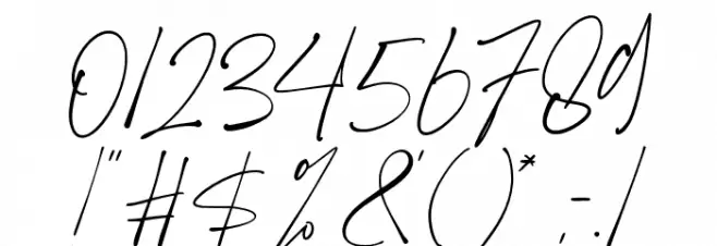 The Hamstter Font OTHER CHARS