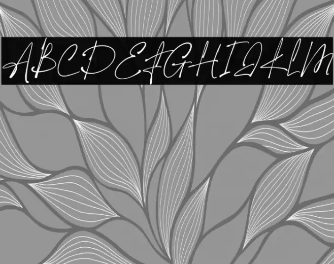 The Hamstter Font examples