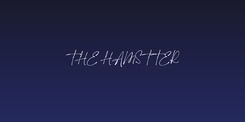 The Hamstter Social Header